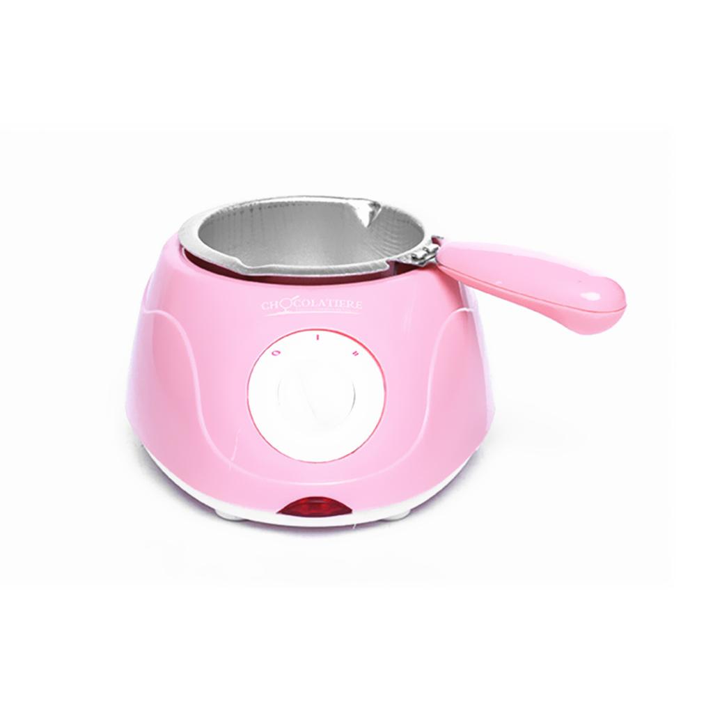 Fondue Pot Ceramic - チーズメルティングマシン チョコレート電気ダブルポットフォンデュ キッチン家電 お祝い用