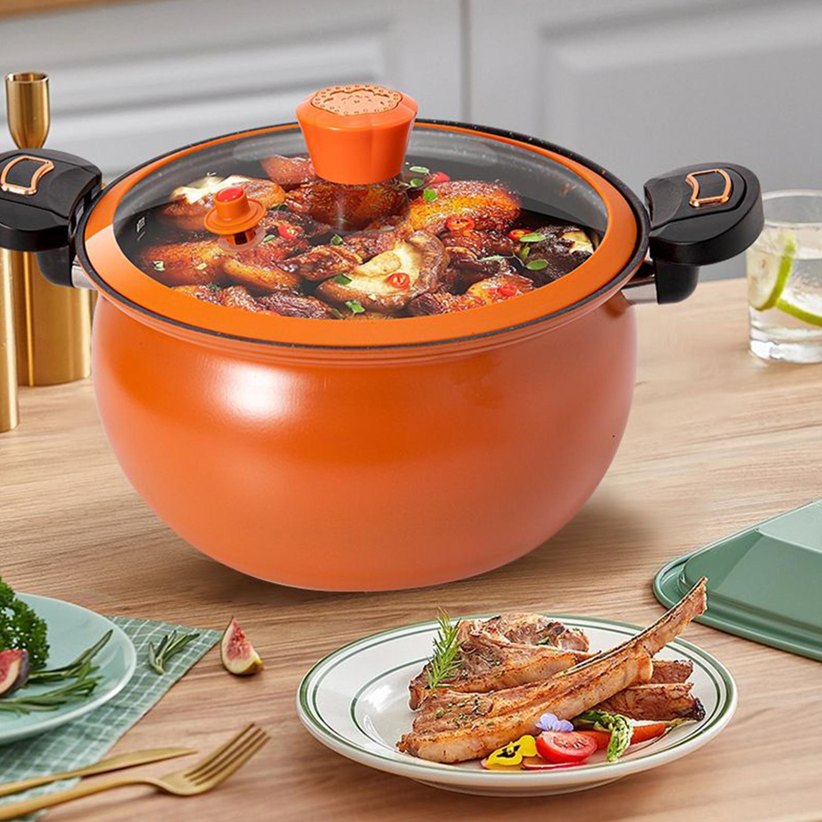 圧力鍋 キッチン調理鍋 急速加熱 ノンスティック 透明蓋付き - Home Cooking Fast Foods のレビューと価格