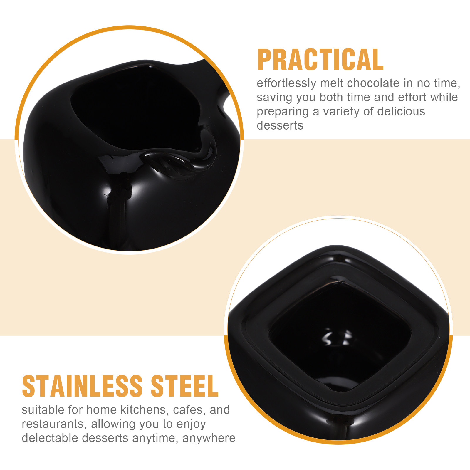 セラミック製フォンデュチョコレート溶解鍋、素早い熱伝導、コン - Fondue Pot Ceramic のレビューと価格
