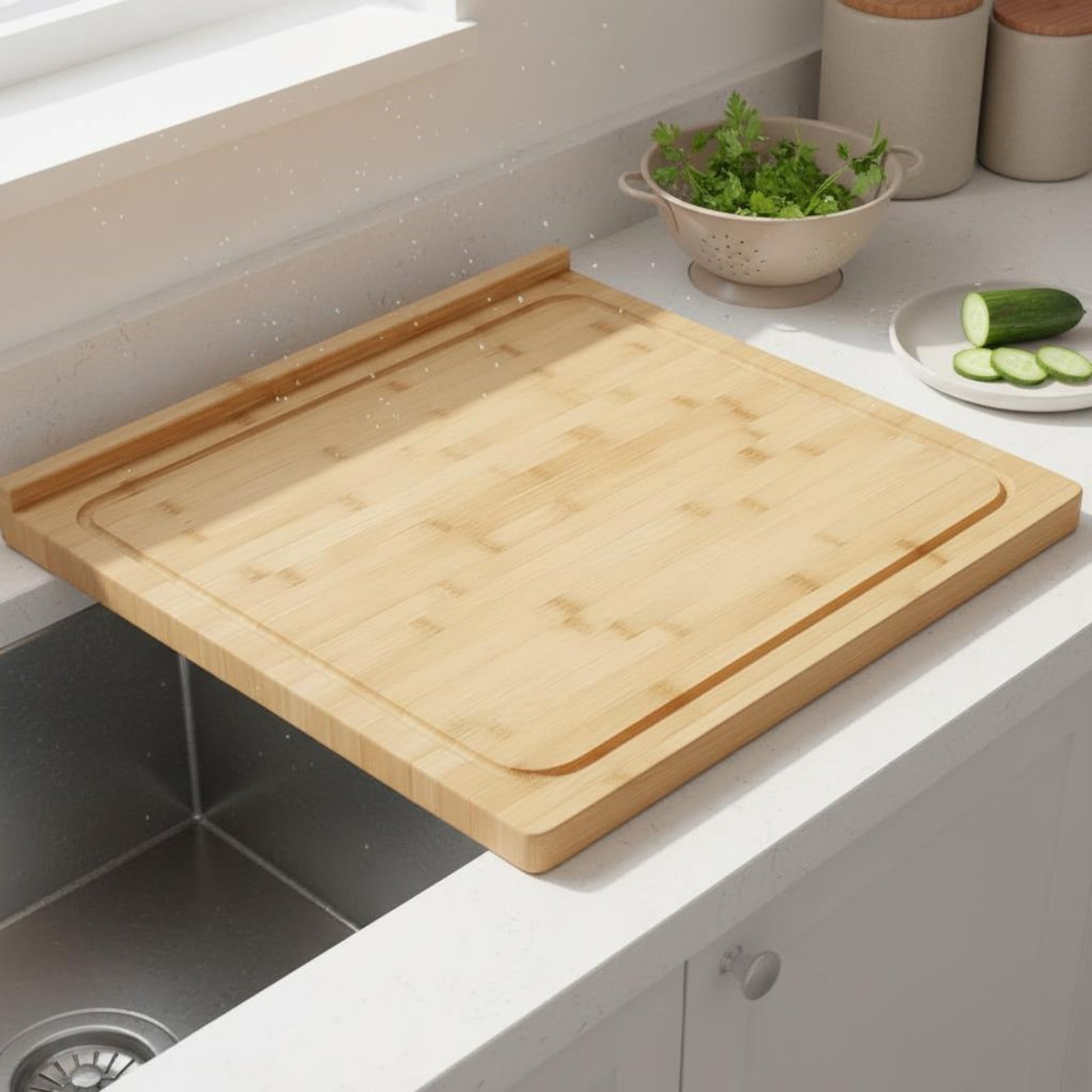 シンク上まな板 多目的カウンタートップこね台 家庭料理人、キ - Home Cooking Kitchen のレビューと価格