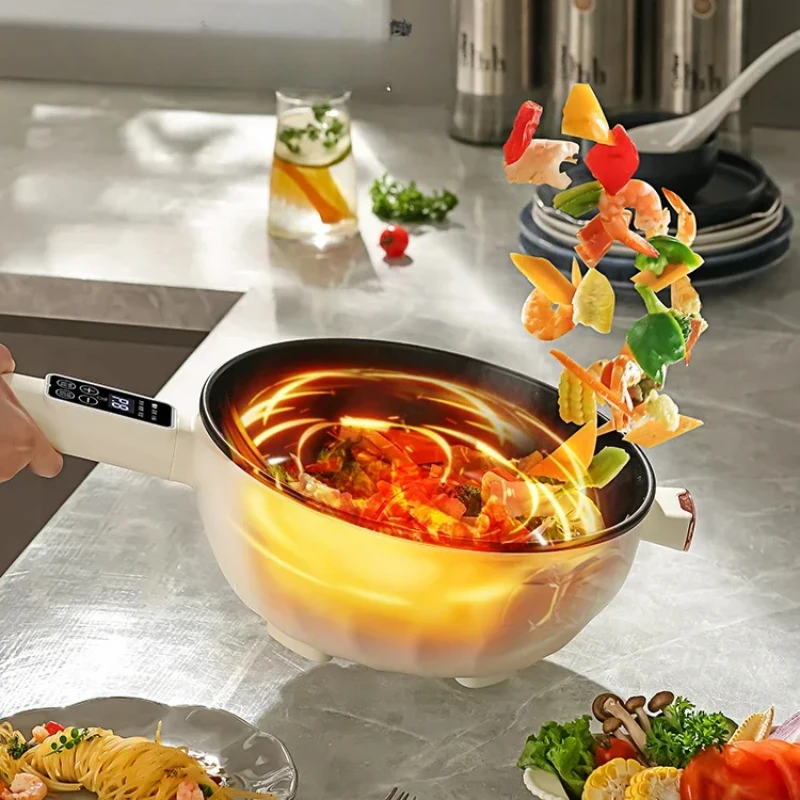 多機能電気鍋,焦げ付き防止電気フライヤー,家庭用蒸し器,コン - Home Cooking Meals のレビューと価格