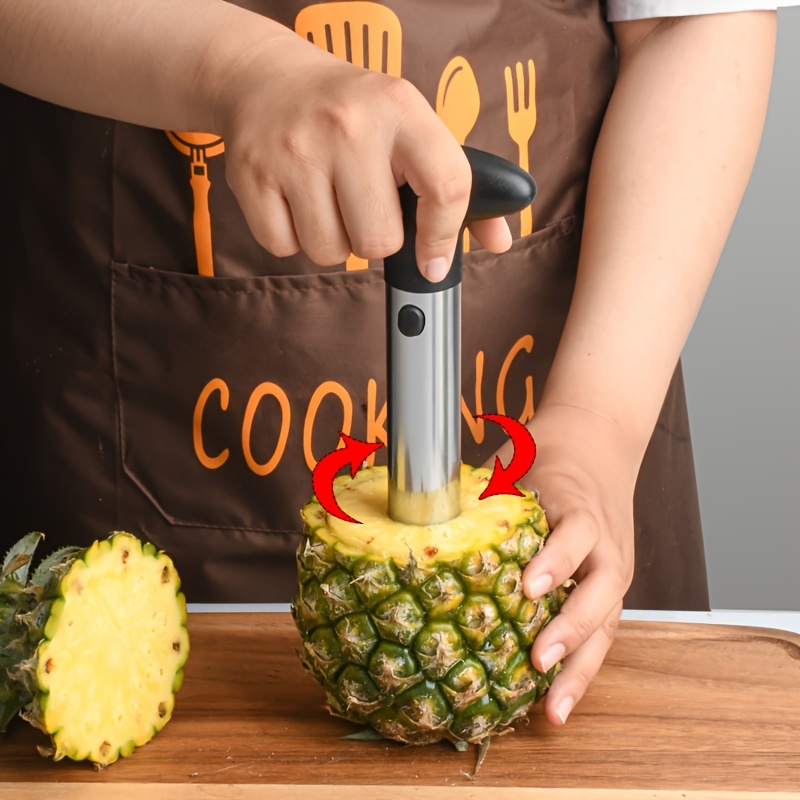 パイナップル加工ツール、芯抜きとスライサーが一体型、9.4イ - Home Cooking Meals のレビューと価格