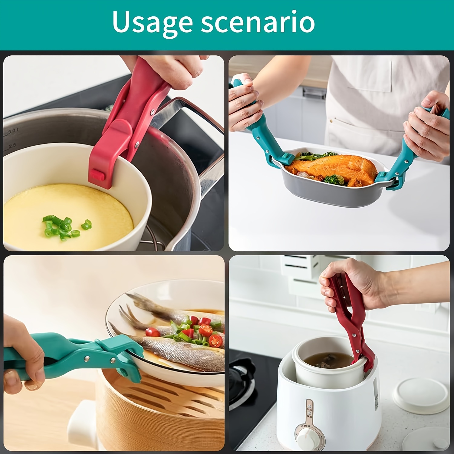 耐熱オーブンミット - 滑り止めキッチングリッパー（熱いプレ - Home Cooking Kitchen のレビューと価格