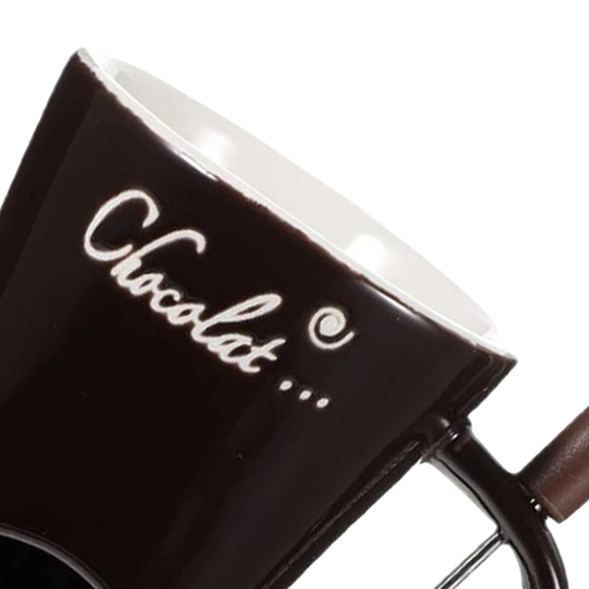 セラミック多機能チョコレートフォンデュマグカップ磁器製メルテ - Fondue Pot Ceramic のレビューと価格