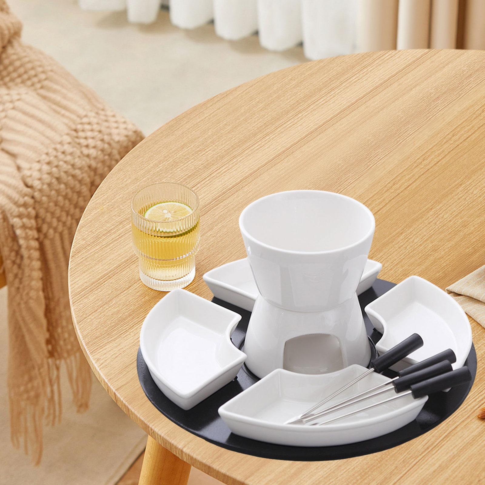 磁器製バターホルダー、セラミックフォンデュセット、チーズ、チ - Fondue Pot Ceramic のレビューと価格