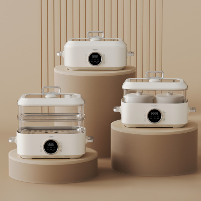 10L 3-in-1 電気蒸し器 - 多機能調理鍋 (ベビー - Home Cooking Fast Foods のレビューと価格