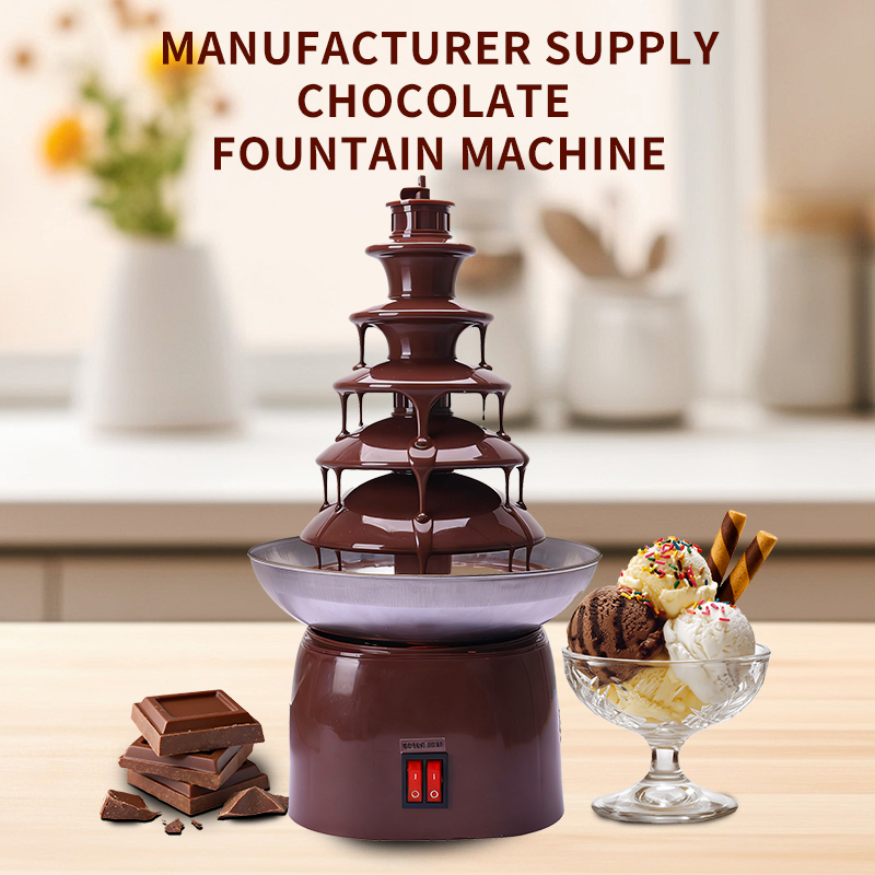 プロ仕様6層チョコレートウォーターフォールマシン、モジュール - Fondue Pot Ceramic のレビューと価格