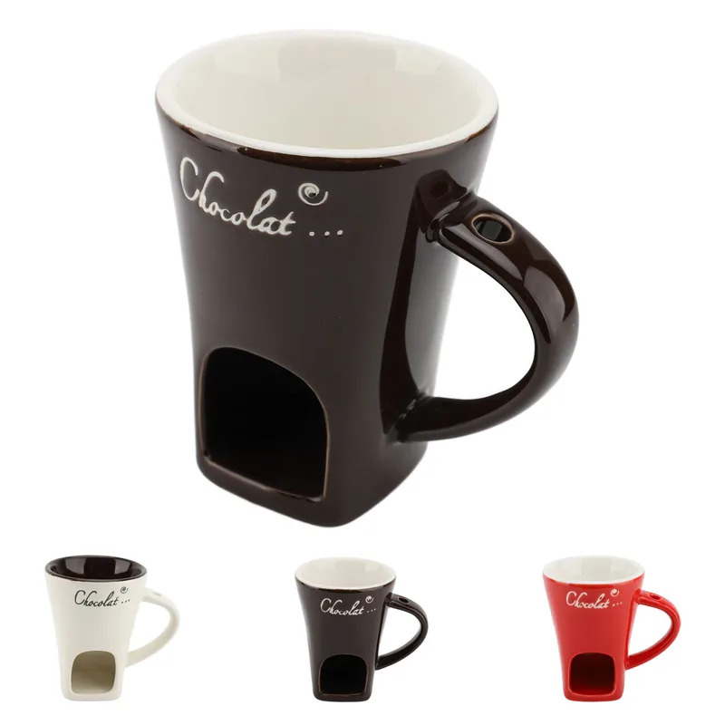 チョコレートメルティングフォンデュマグセラミックバターウォー - Fondue Pot Ceramic のレビューと価格