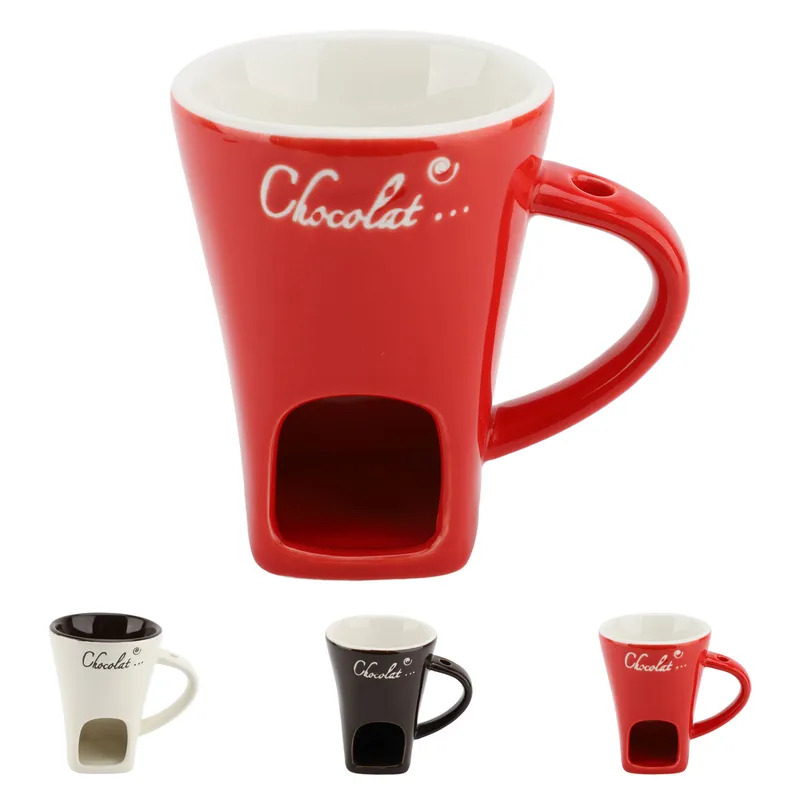 チョコレートメルティングフォンデュマグセラミックバターウォー - Fondue Pot Ceramic のレビューと価格