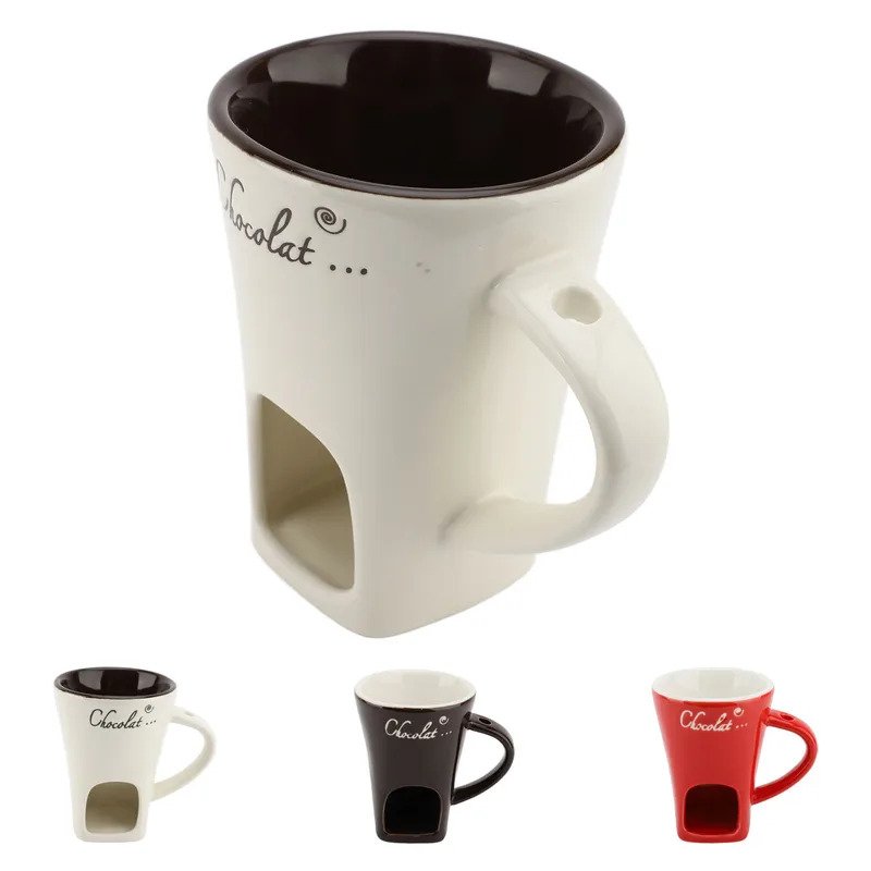 チョコレートメルティングフォンデュマグセラミックバターウォー - Fondue Pot Ceramic のレビューと価格
