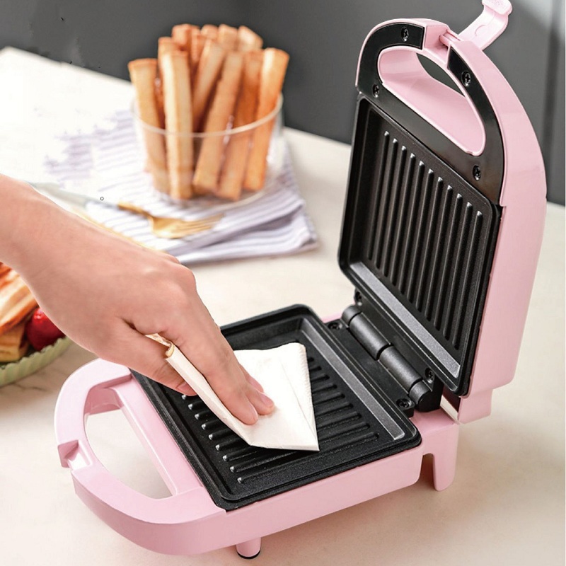 多機能ノンスティックワッフルメーカー電気サンドイッチマシンホ - Home Cooking Fast Foods のレビューと価格